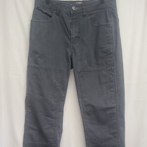 REI Co-op Trailsmith Double Knee Pants Mens 32x30 Charcoal Gray